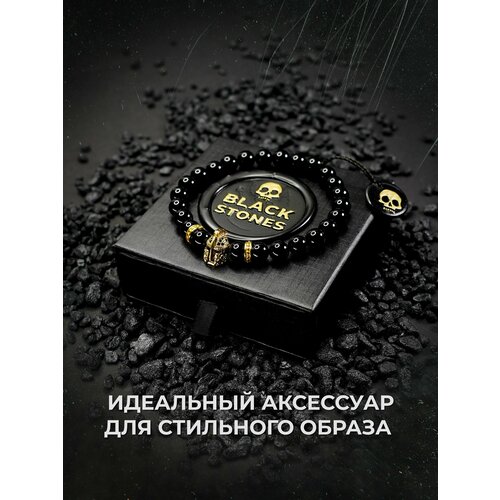 фото Браслет, черный, золотой нет бренда