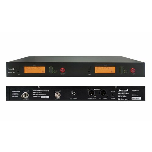 Беспроводная микрофонная система ручной передатчик и петличка LAudio 5000-UT 7906000₽