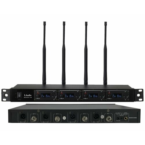 Беспроводная конференц-система 4 настольных микрофона LAudio 8000C-4D 11162000₽