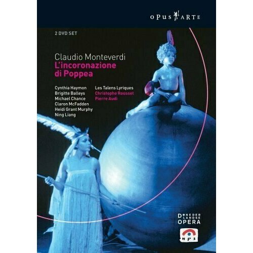 monteverdi incoronazione di poppea l rene jacobs 1 dvd Monteverdi - L'incoronazione di Poppea / Haymon , Balleys , Liang , Chance , van der Kamp , Grant Murphy , Fouchecourt , Visse , McFadden , Vink , Piau , Berg , Les Talens Lyriques , Rousset , Audi (Amsterdam Opera 1994). 2 DVD