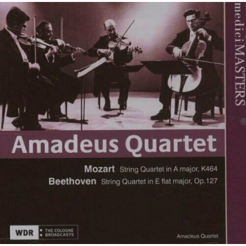 AUDIO CD MOZART String Quartet in A major, K464 BEETHOVEN String Quartet in E flat major, Op. 127. Amadeus Quartet