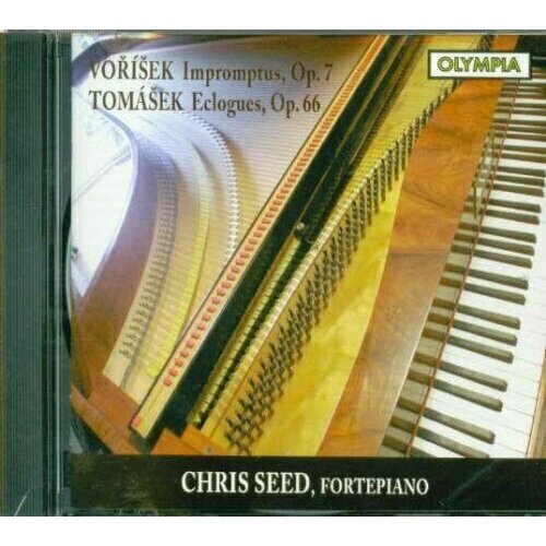 AUDIO CD Vorisek, 6 Impromptus Op.7. Tomasek, Eclogues Op.66. (Chris Seed, left-handed fortepiano. Total time. 1 CD