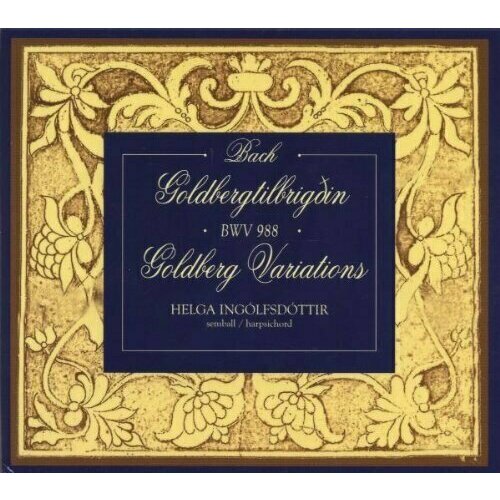 AUDIO CD Bach. Goldberg Variations BWV 988 / Helga Ingó bach goldberg variationen bwv 988 180g gould 1981