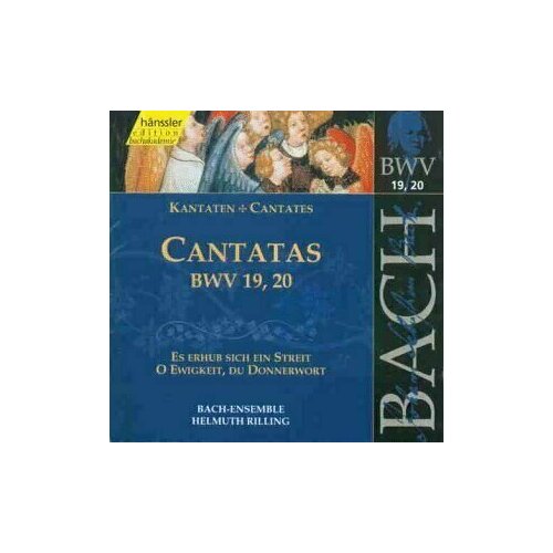 audio cd bach j s cantatas bwv 182 184 AUDIO CD BACH, J.S: Cantatas, BWV 19-20