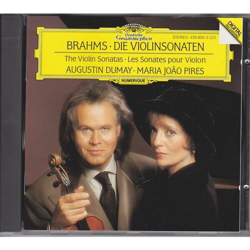 Audio CD BRAHMS: 3 Violinsonaten. Dumay (1 CD)