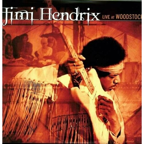 винил jimi hendrix live at woodstock [3lp] новый запечатан 3 виниловые пластинки Виниловая пластинка Jimi Hendrix: Live At Woodstock (180g) USA