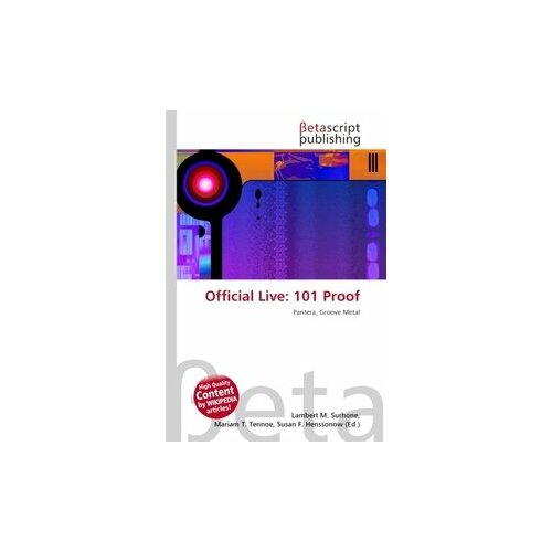 AUDIO CD Official Live: 101 Proof