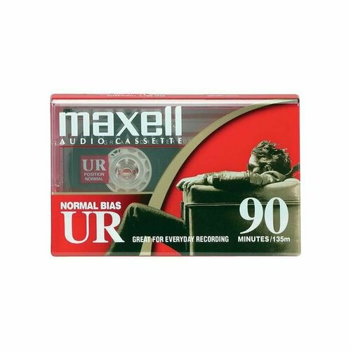 Аудиокассета Maxell UR-90 (1 шт)