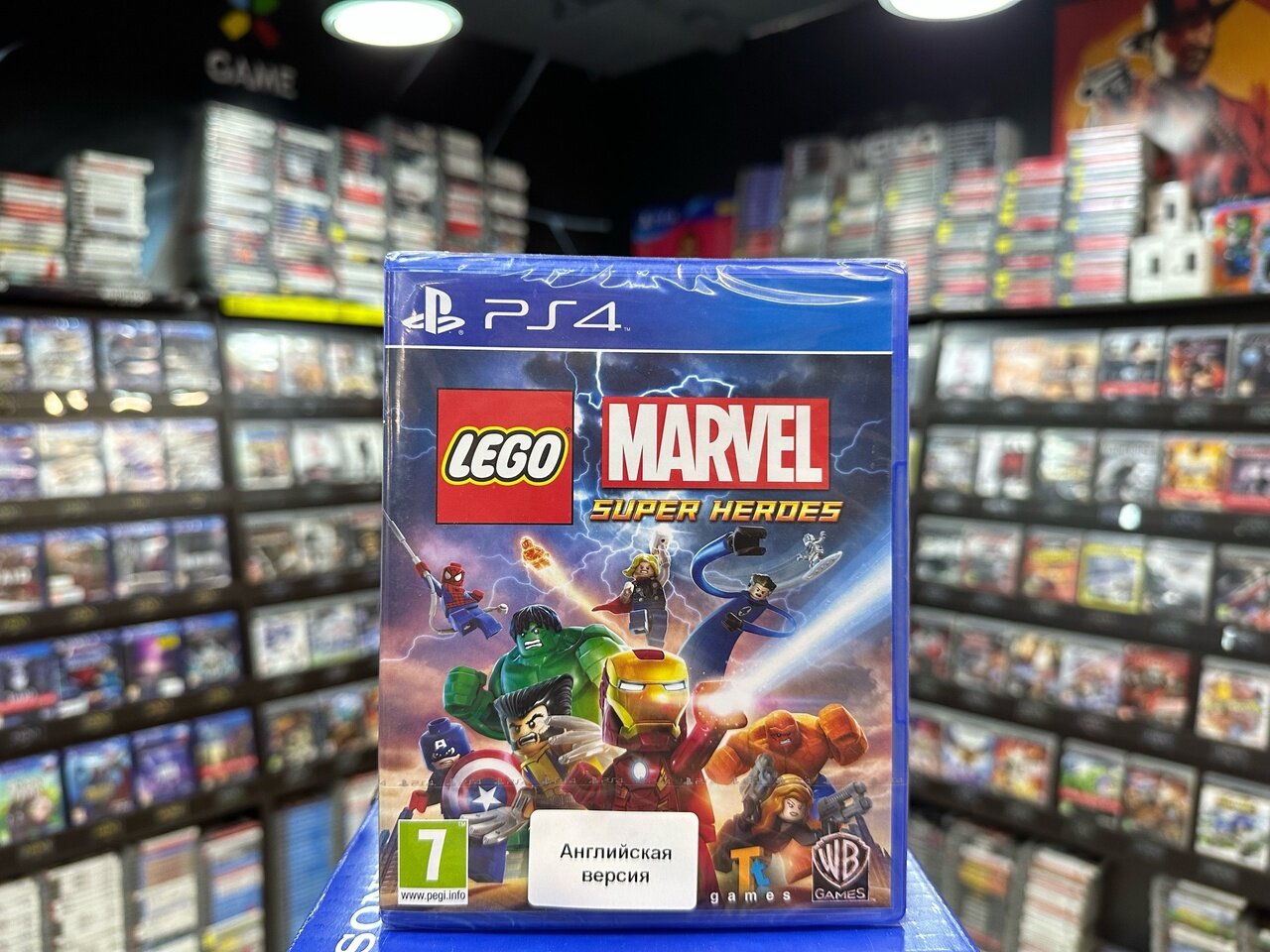 Игра Lego: Marvel Super Heroes PS4