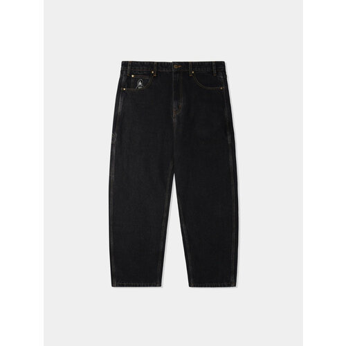 фото Джинсы butter goods hound denim, размер 36, черный