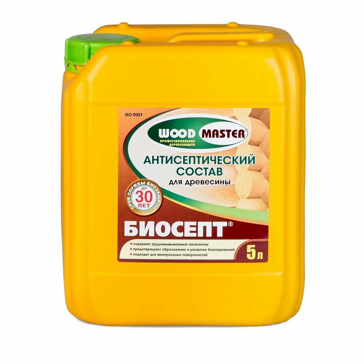 Антисептик для дерева Woodmaster Биосепт, 5 л