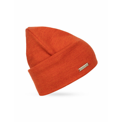 фото Шапка norveg classic beanie, размер 48-60, коричневый