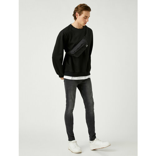 фото Джинсы koton, размер 32/30, черный