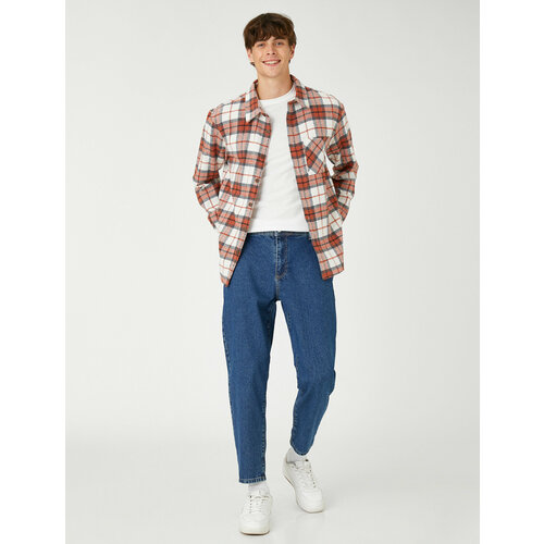 фото Джинсы koton, размер 42/32, черный, синий