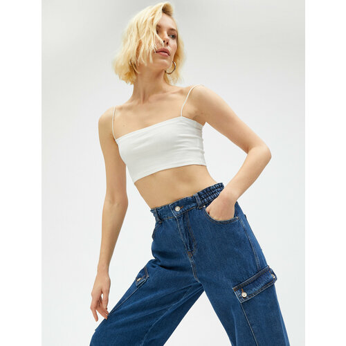 фото Джинсы koton, размер 26/32, синий