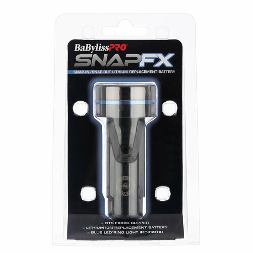 стайлер babylisspro bab2281tte Сменная литиевая батарея BaByliss Snap FX Snap IN/OUT. 1 штука. Для машинки FX890