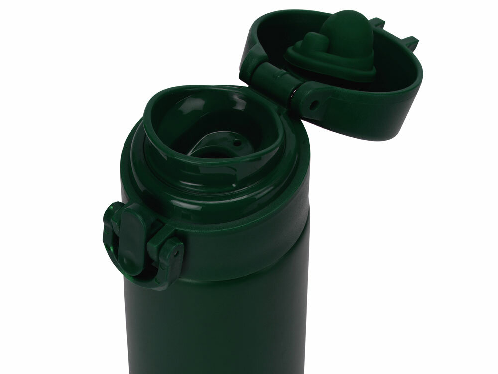 Вакуумная герметичная термокружка «Inter», 300 мл, цвет зеленый - фотография № 3
