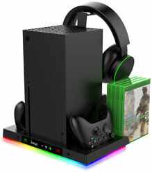 Многофункциональный стенд iPega с RGB подсветкой для Xbox Series X