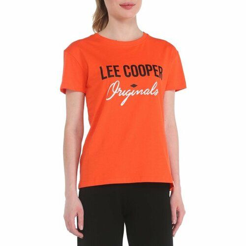 Футболка Lee Cooper, размер S, оранжевый