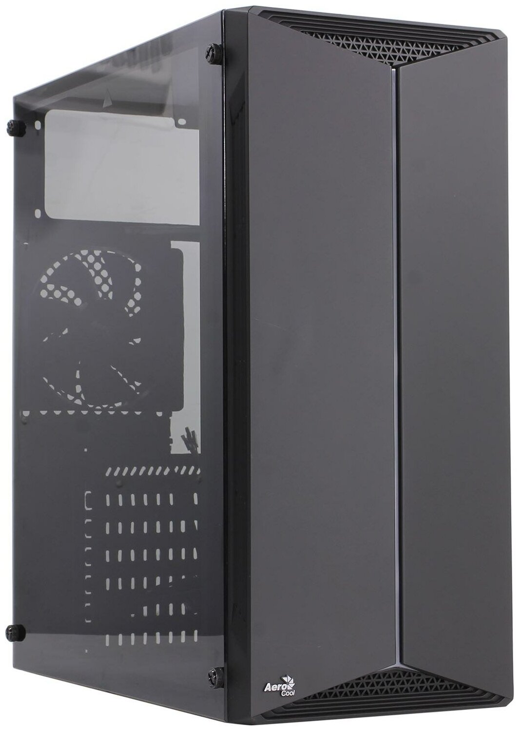 Корпус Aerocool Split-A-BK-v1 (ATX, акриловое окно, RGB, USB3.0 x1, USB2.0 x2)