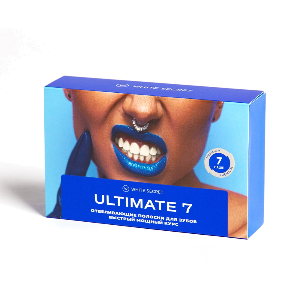 Отбеливающие полоски White Secret Ultimate 7 7 пар