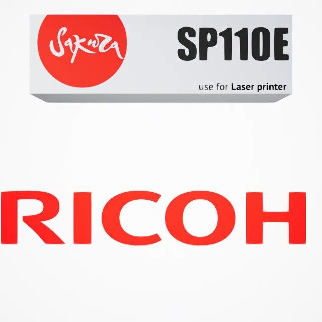 Картридж SP110E для Ricoh, лазерный, черный, 2000 страниц, Sakura — фото 1