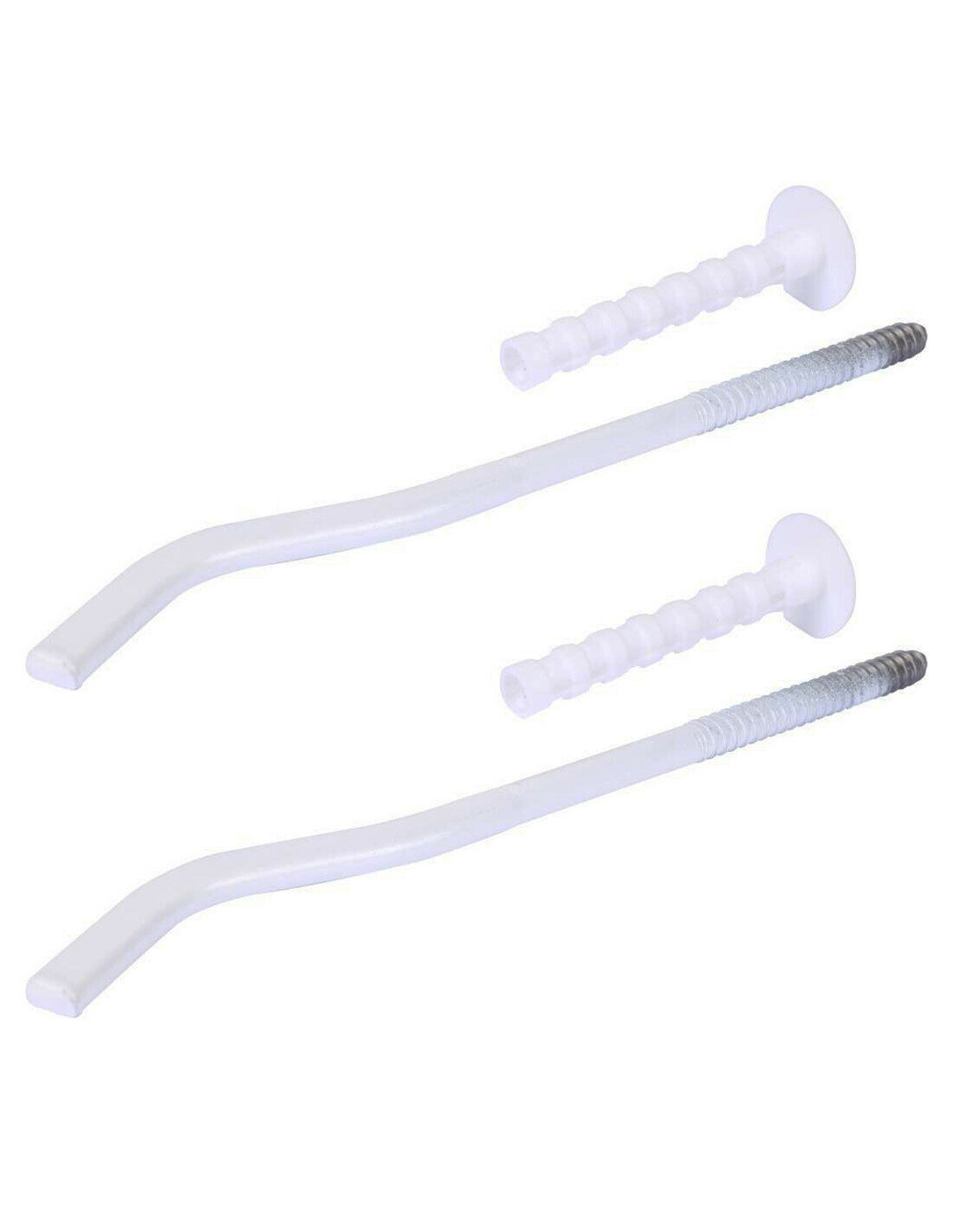 Крюк радиаторный прямой 7*180 с дюбелем (упак 2шт) BR-7180KIT Rommer