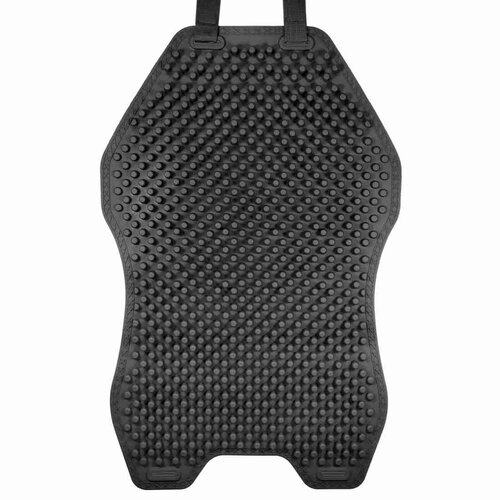 Накидка массажная вентилируемая на спинку сиденья автомобиля из силикона чёрная belais 22433 1603₽