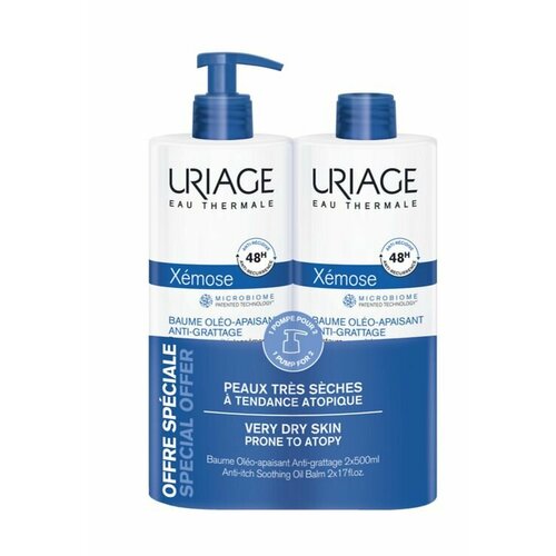 URIAGE набор ксемоз Липидовосстанавливающий бальзам 500 мл х 2 3365₽