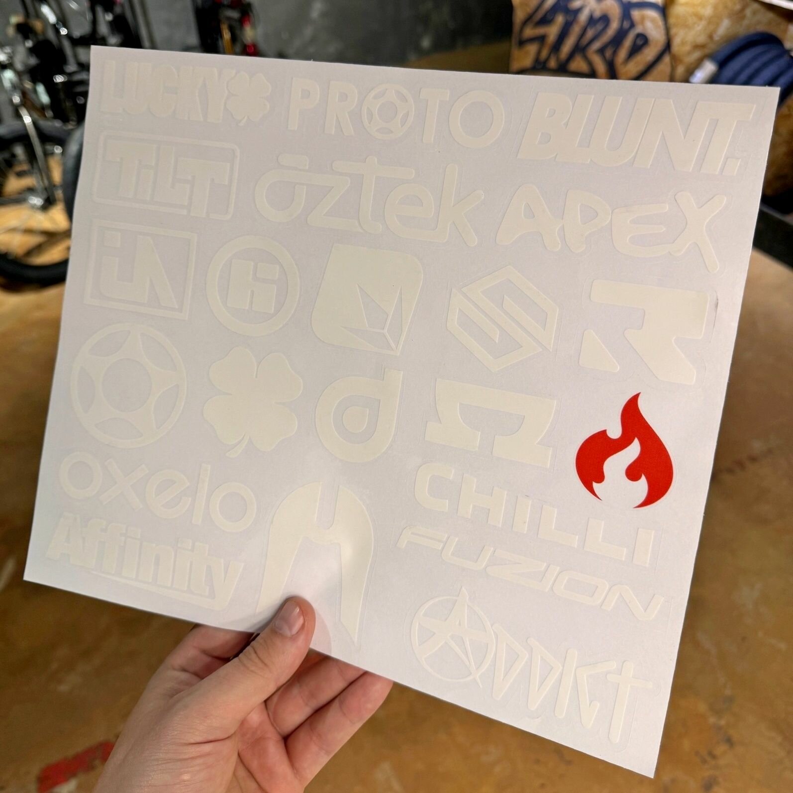 Стикерпак Scoot Legends Ultimate Pack White — фото 1