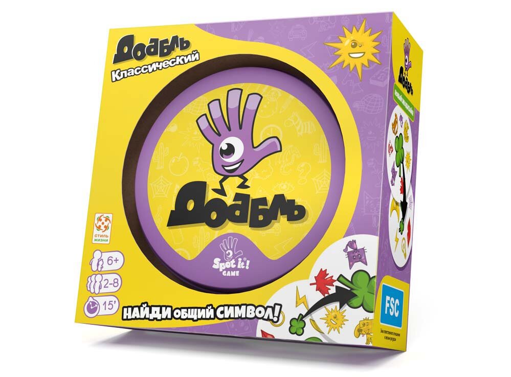 Настольная игра Стиль жизни Доббль. Эко