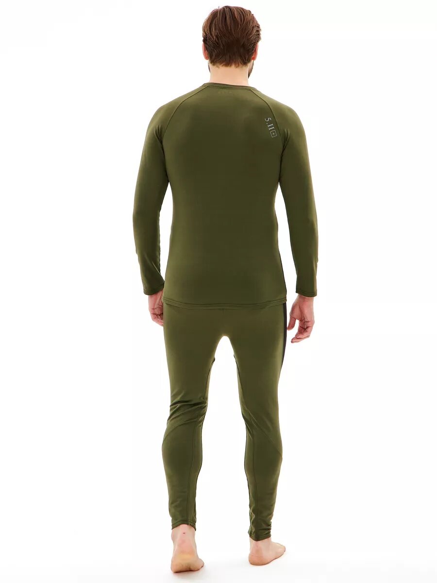 Комплект термобелья 5.11 Tactical, размер M, оливковый — фото 1