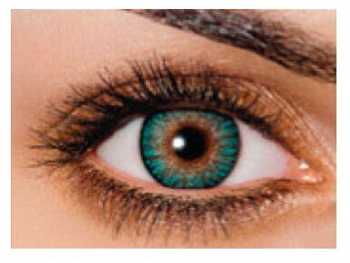 Контактные линзы FreshLook ColorBlends 0,00 (2 линзы) 8.6 (0.00) (gemstone green) (FLCB) — фото 1