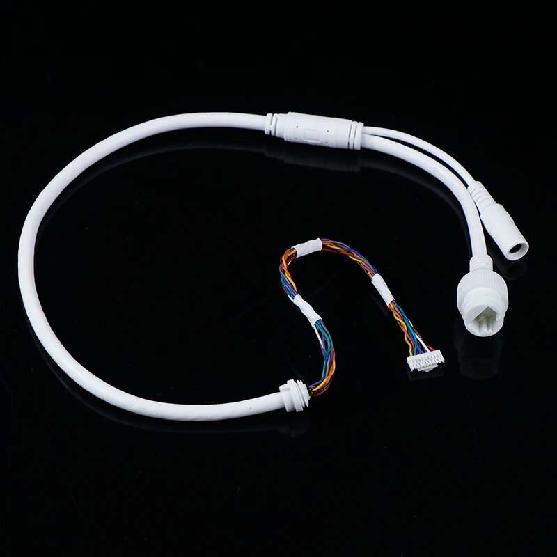 1 шт. Ethernet Lan-кабель PoE RJ45 Сетевой кабель 10-контактный 10-ядерный для IP-камеры Hikvision