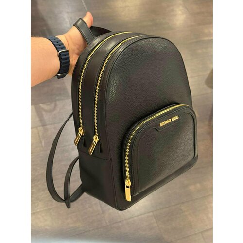 фото Рюкзак michael kors, фактура гладкая, зернистая, матовая, черный
