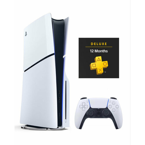 Приставка Sony Playstation 5 slim 1 Tbподписка Deluxe 12 месяцев 70462₽