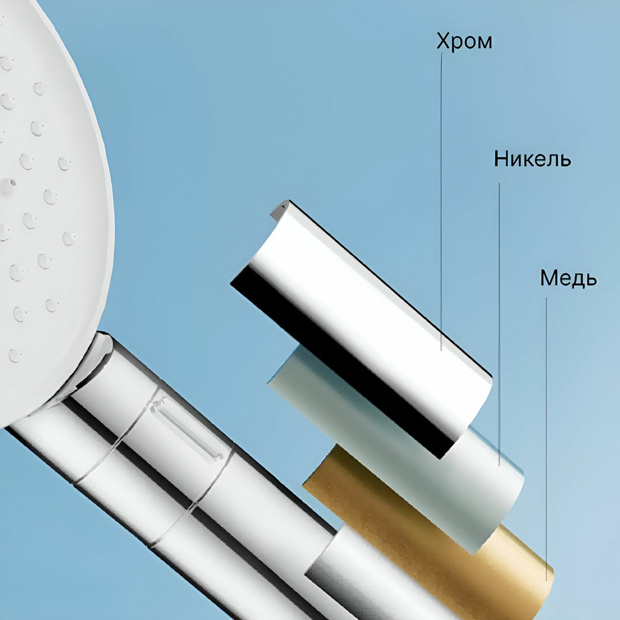 Душевые Лейки Xiaomi Лейка для душа Mijia Supercharged Hand Shower (MJZYSCHS01DB)