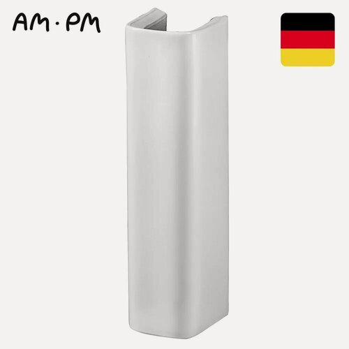 Изображение товара Пьедестал для раковины AM.PM Spirit 2.0, белый, фаянс, высота 67см, Германия