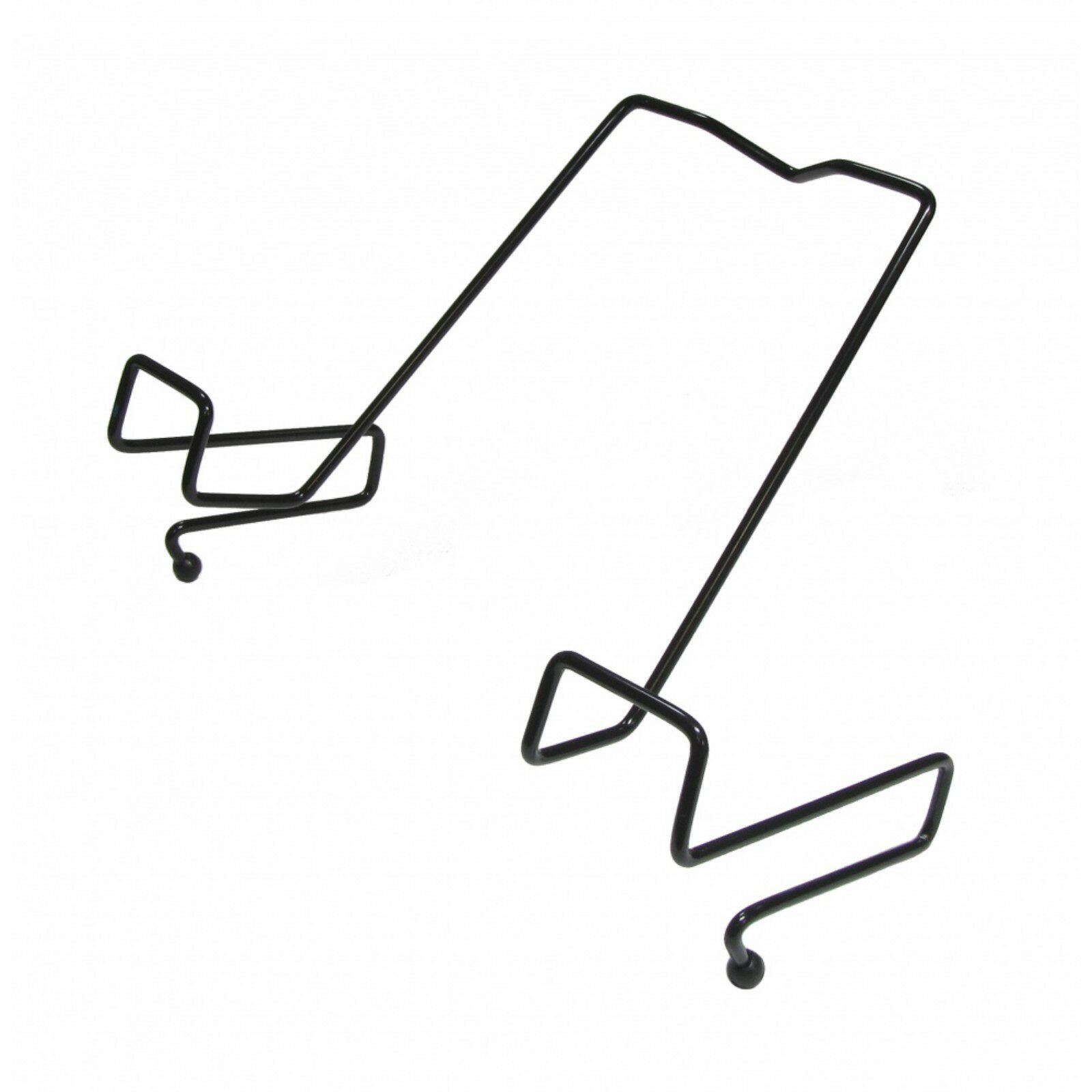 Подставка для книг металлическая для парт толщиной до 20 мм чёрная