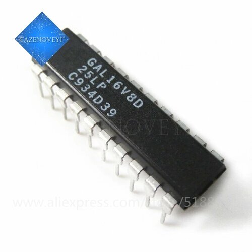 Интегральные схемы GAL16V8D 5 штук GAL16V8D-25LP 360₽
