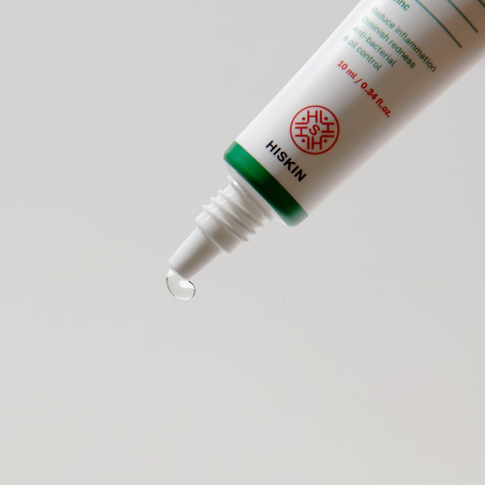 Изображение HISKIN SOS - гель точечный противовоспалительный AHA + BHA + Tea Tree, 10 мл