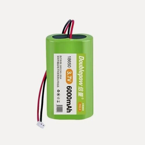 Изображение товара Аккумулятор DoublePow 18650 2S-PSM 3.7V 6000mAh, с разъемом PH2.0 -2P, с защитой, 1 шт