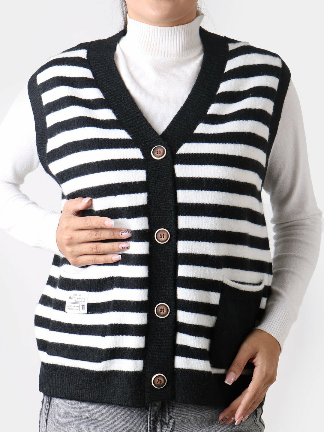 Жилет спортивный , размер One Size, черный — фото 1