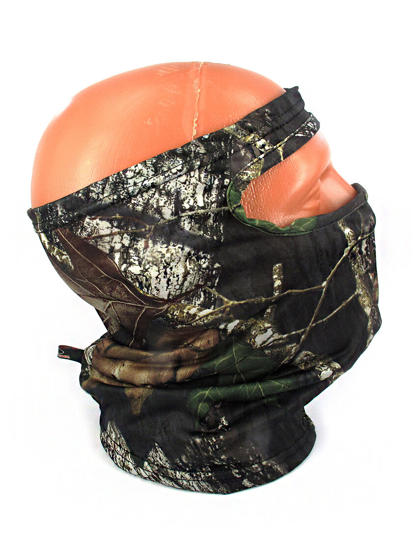 Маска/балаклава для лица маскировочная, Mossy Oak Break-Up — фото 1