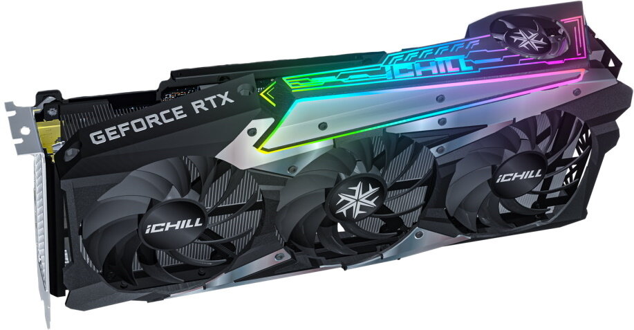 Видеокарта 8 Гб Inno3D GeForce RTX 3070 Ti ICHILL X4 (C307T4-086XX-1820VA35) -sz