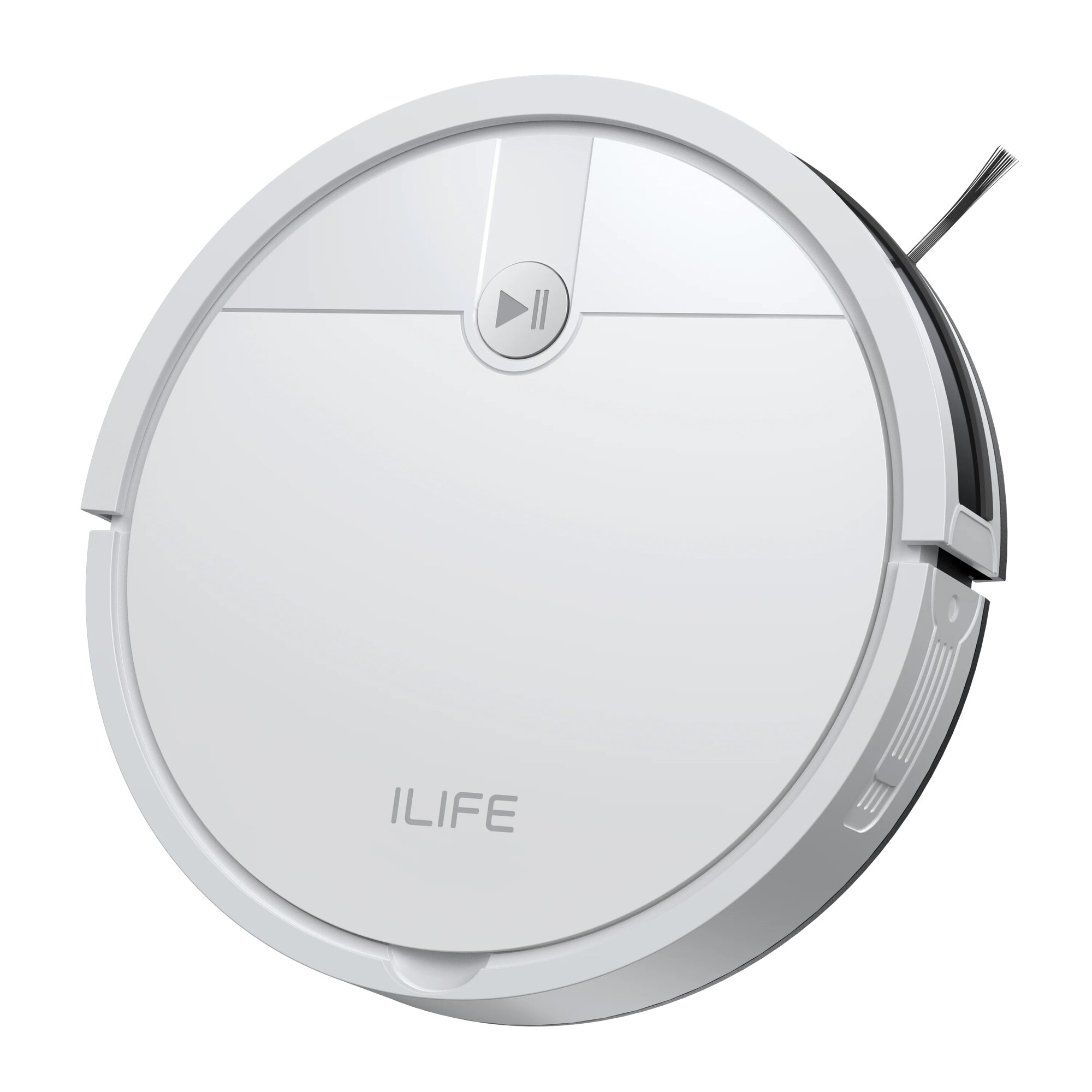 Робот-пылесос ILife, 30 Вт, беспроводной, влажная уборка, пылесборник, EU, ILife, Белый, Робот-пылесос, 30 Вт, Пылесборник, Беспроводной, Влажная уборка