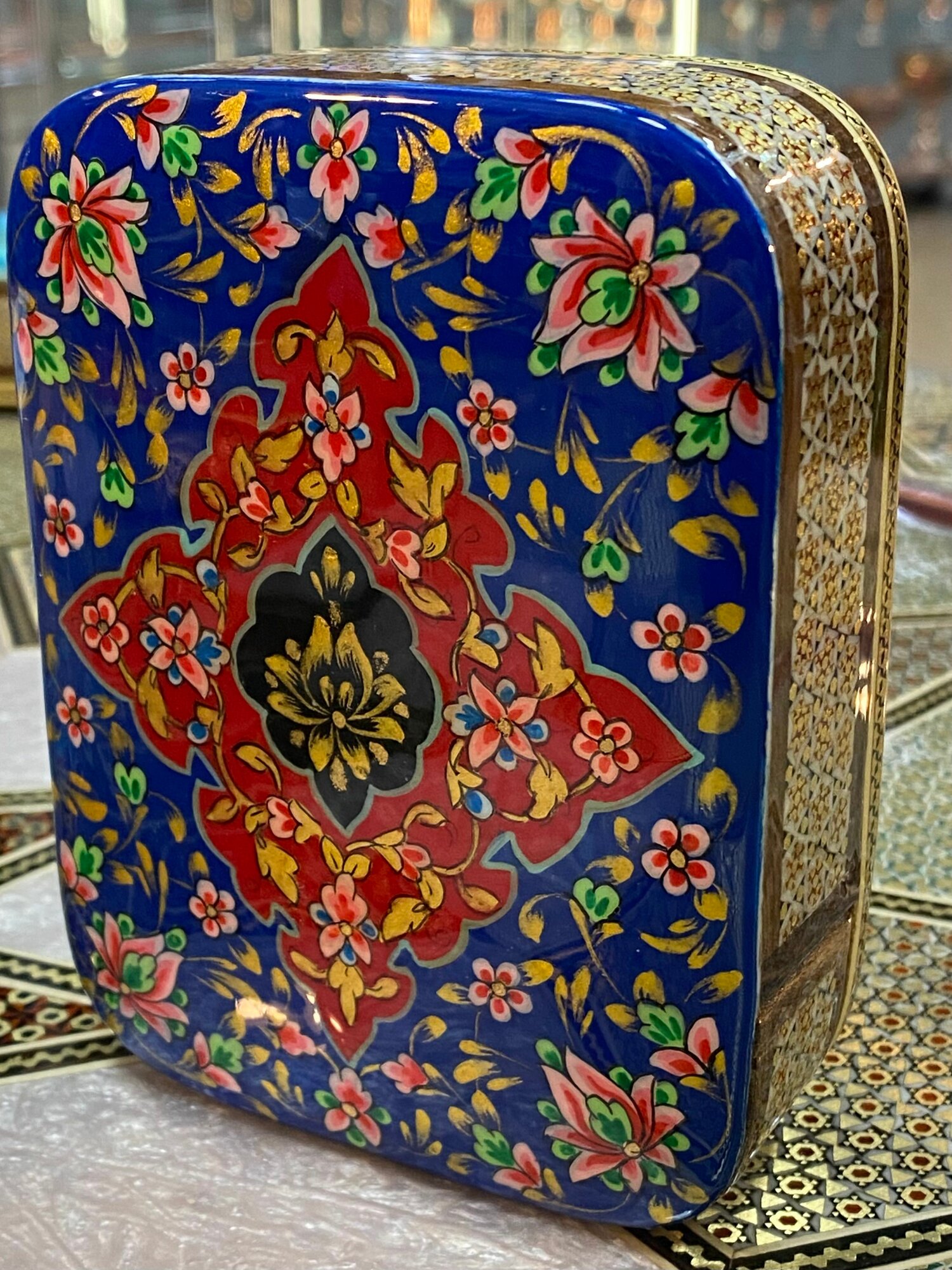 Чехол-Футляр для игральных карт (покер) Иран Ручная Работа