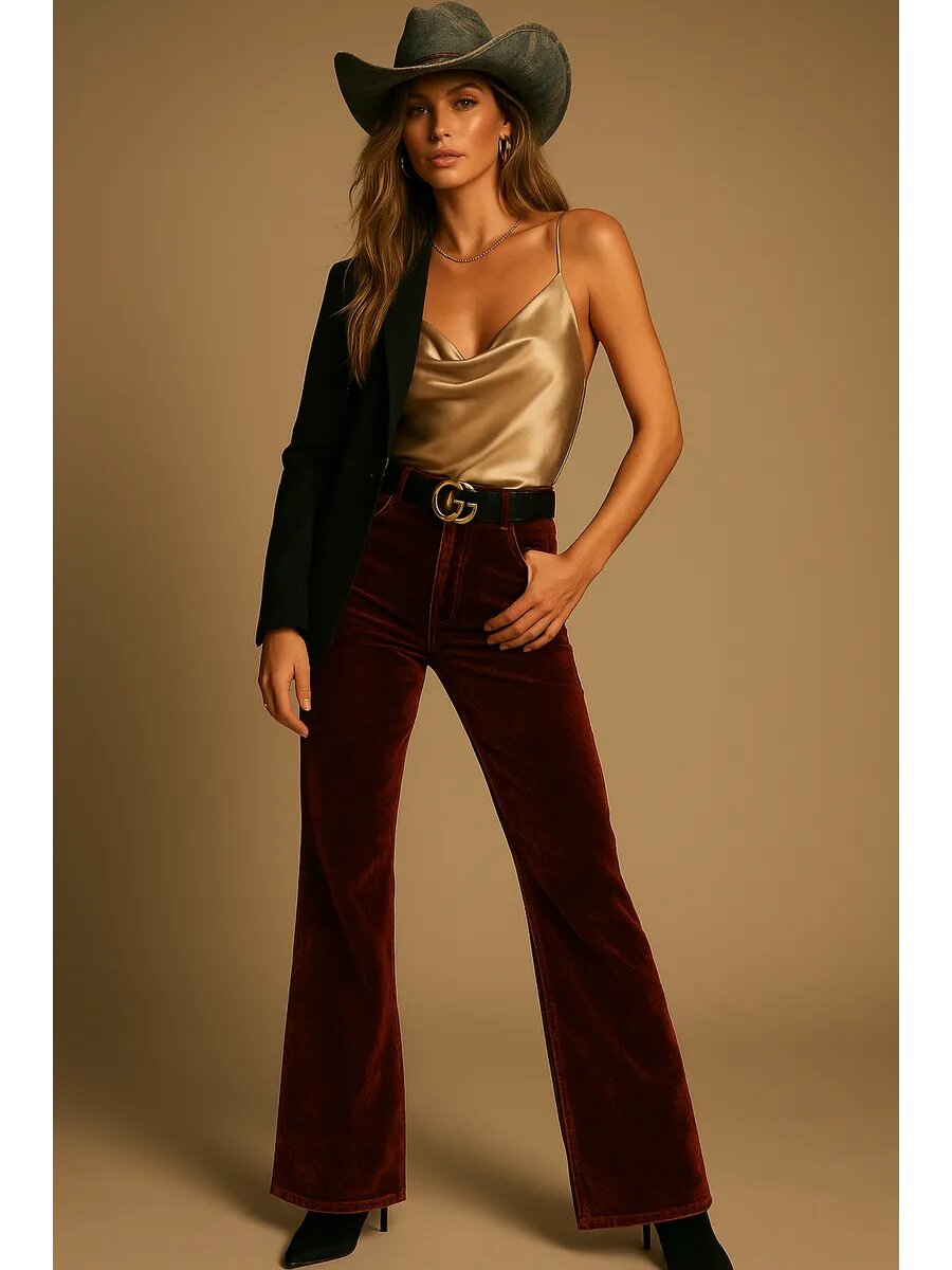 Джинсы широкие для женщин 