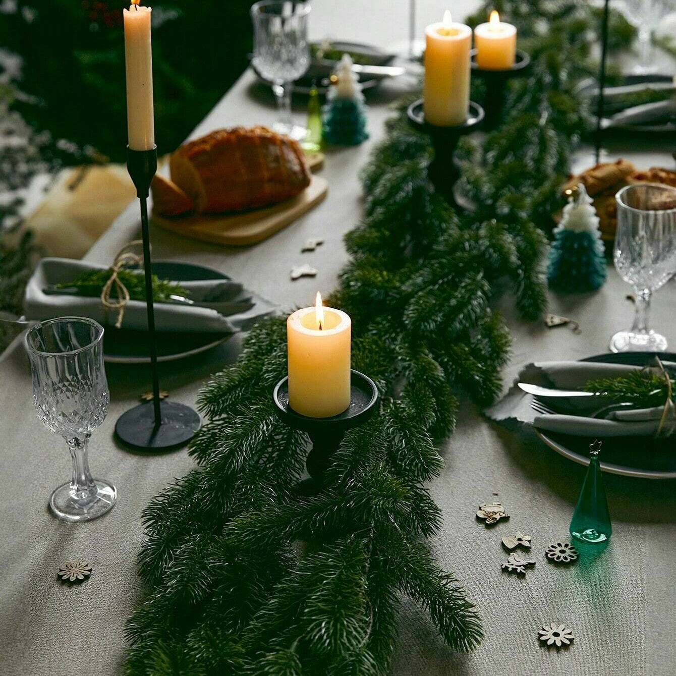 Гирлянда хвойная 180 см 1 шт