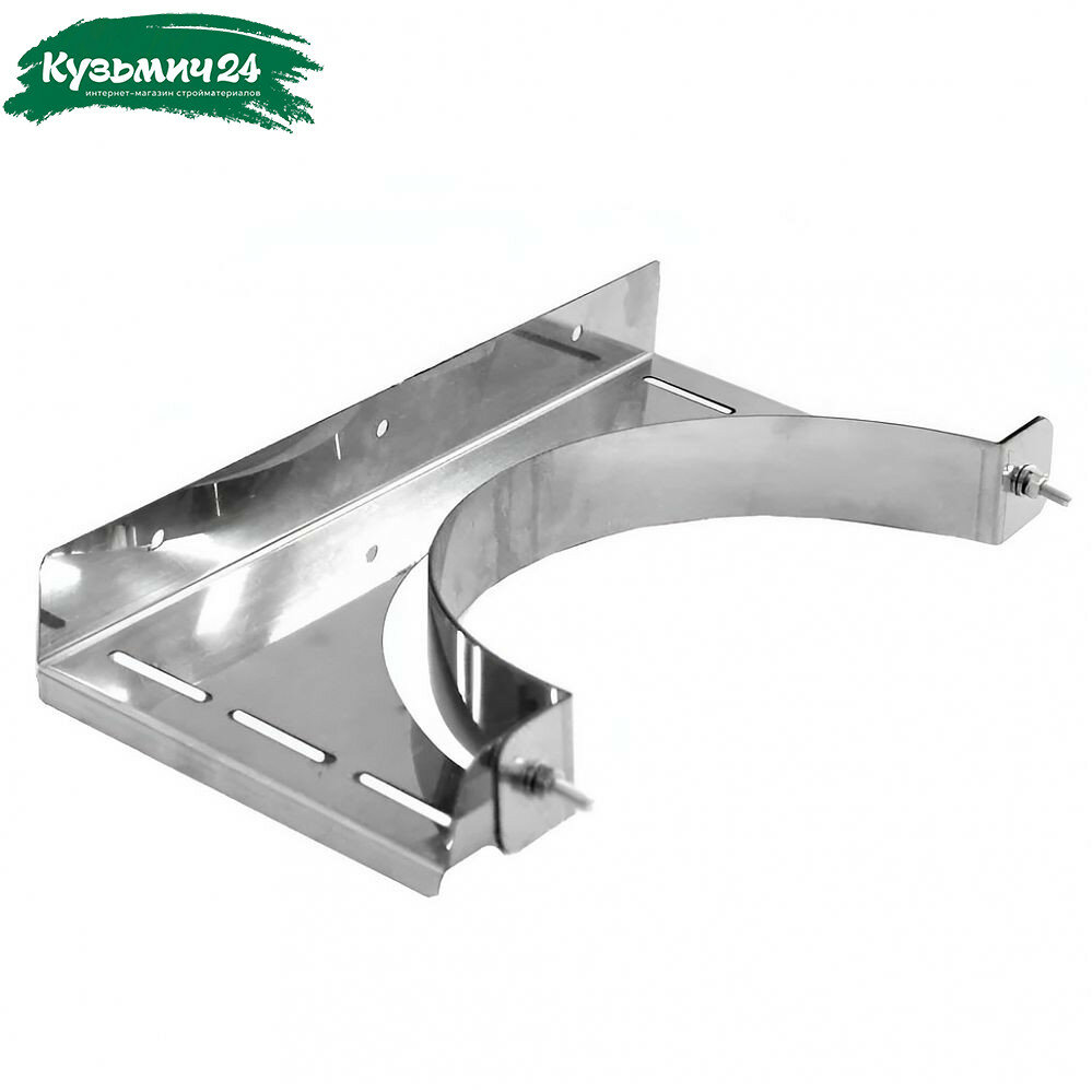 Хомут для дымоходов Ferrum d 110 мм обжимной стеновой